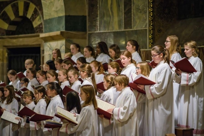У храмі виступить хор дівчат з катедрального собору Аахена (Німеччина)