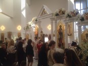 Пасхальні богослужіння у храмі св. Василія Великого